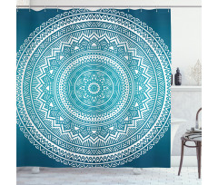 Starry Flowers Shower Curtain