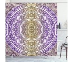 Cosmos Mandala Shower Curtain