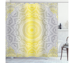 Boho Ombre Old Shower Curtain