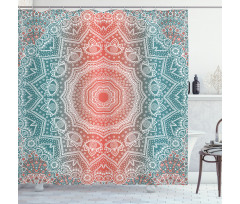 Modern Mandala Shower Curtain