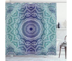 Ombre Tribe Shower Curtain