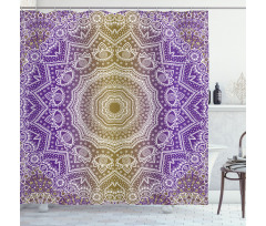 Mandala Ombre Shower Curtain
