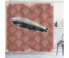 Zeppelin Modern Mix Shower Curtain