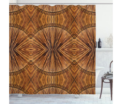 Eastern Bamboo Pattern Shower Curtain