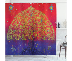 Eastern Artwork Shower Curtain