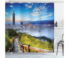 City Cosmopolitan Life Shower Curtain