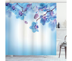 Orchids Nature Shower Curtain