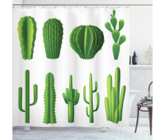 Hot Mexican Desert Shower Curtain