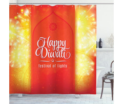 Tribal Day Shower Curtain