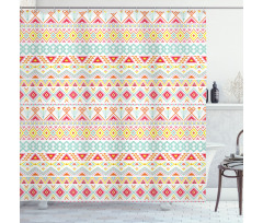 Native Style Aztec Art Shower Curtain