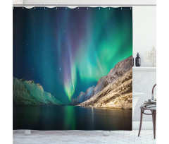 Mystical Aurora Borealis Shower Curtain