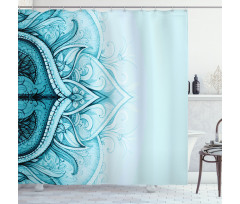 Ornamental Lace Shower Curtain