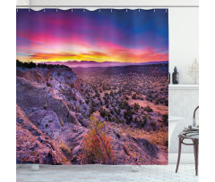 Sunrise Sky Horizon Dusk Shower Curtain