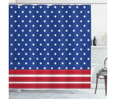Old Glory Design Shower Curtain