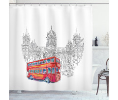 Architecture Shower Curtain