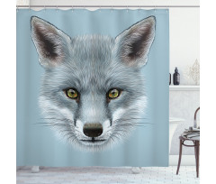 Fluffy Forest Creature Shower Curtain