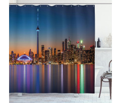 Toronto Urban City Shower Curtain