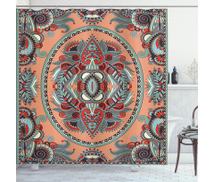 Ukranian Carpet Shower Curtain