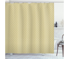 Diamond Line Pattern Shower Curtain