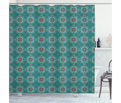 Traditional Spanish Shower Curtain