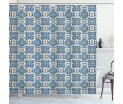 Repeating Form Shower Curtain