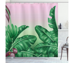 Exotic Orchid Blooms Shower Curtain