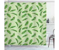 Oceanic Climate Palms Shower Curtain