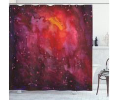 Stardust Universe Shower Curtain