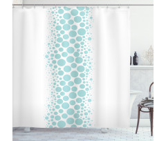 Circle Bubbles Shower Curtain