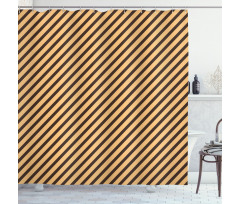 Striped Modern Shower Curtain