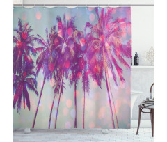 Hawaiian Tropic Palms Shower Curtain