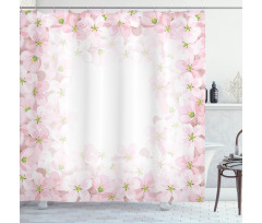 Flower Petals Blooms Shower Curtain