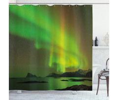 Tranquil View Shower Curtain