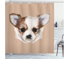 Little Furry Friend Shower Curtain