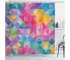 Abstract Blurry Image Shower Curtain