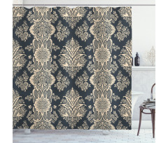 Victorian Baroque Style Shower Curtain