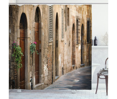 Italian Houses Shower Curtain