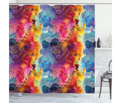 Seamless Abstract Art Shower Curtain