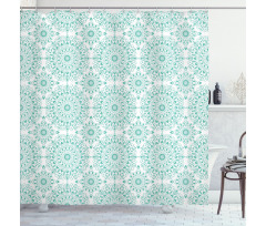 Oriental Swirls Shower Curtain