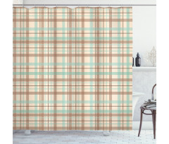 Old Traditional Design Shower Curtain