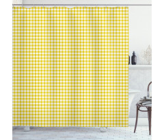 Summer Squares Shower Curtain