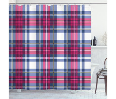 Vintage Scottish Effects Shower Curtain