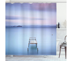 Bolsena Lake in Italy Shower Curtain