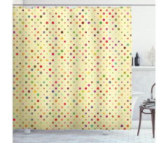Classic Vibrant Design Shower Curtain