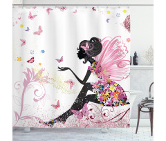 Fantasy Garden Shower Curtain