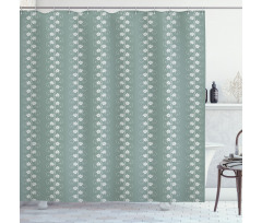 Rococo Influences Essence Shower Curtain