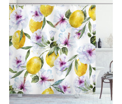 Flowers Harvest Aroma Shower Curtain