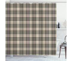 Tartan British Heraldry Shower Curtain