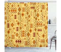 Quirky Art Forms Shower Curtain