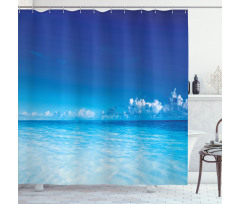 Ocean Beach Sea Scenery Shower Curtain